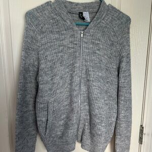 H&M zip up sweater